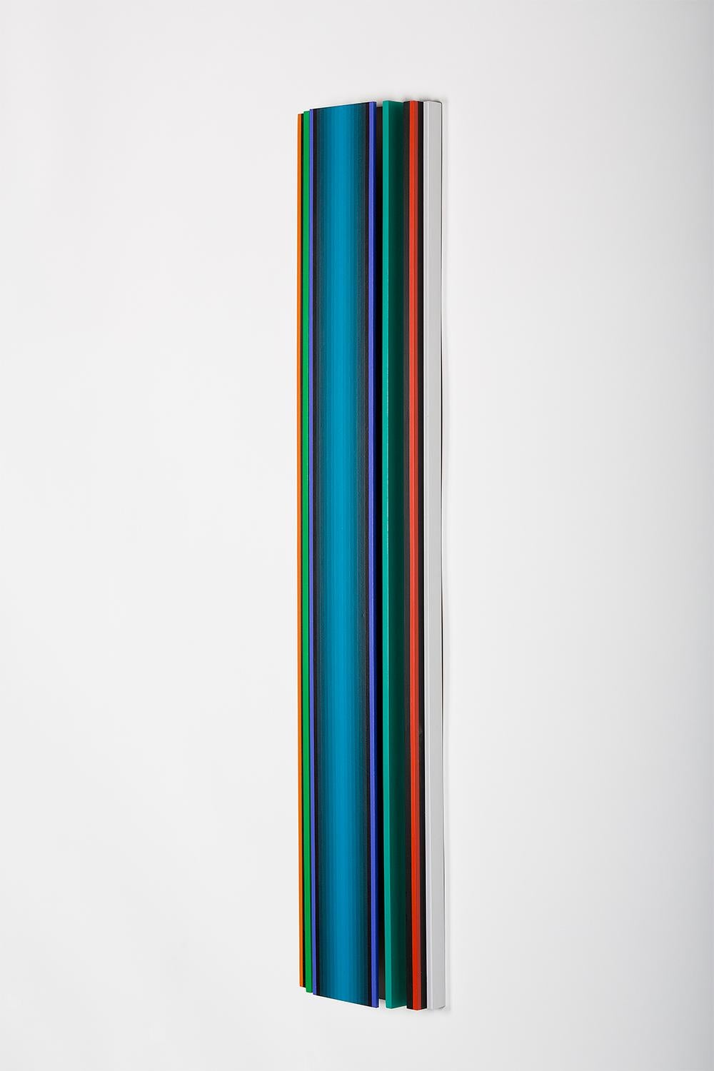 Dario Perez-Flores Abstract Painting - Prochromatique bleu
