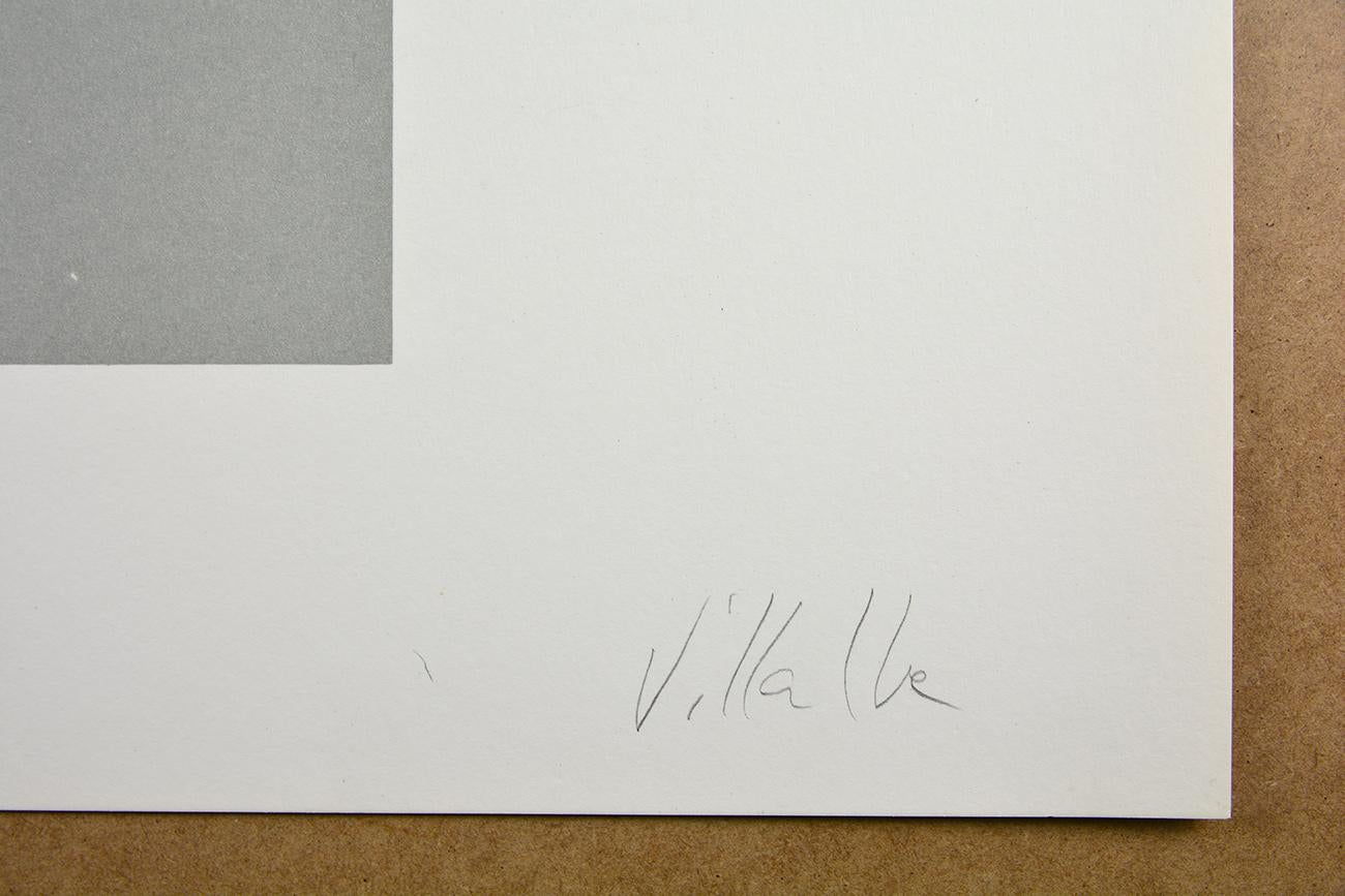 Dario Villalba UNTITLED 5 Limited Concettualismo Spagnolo Contemporaneo Grigio Donna 4