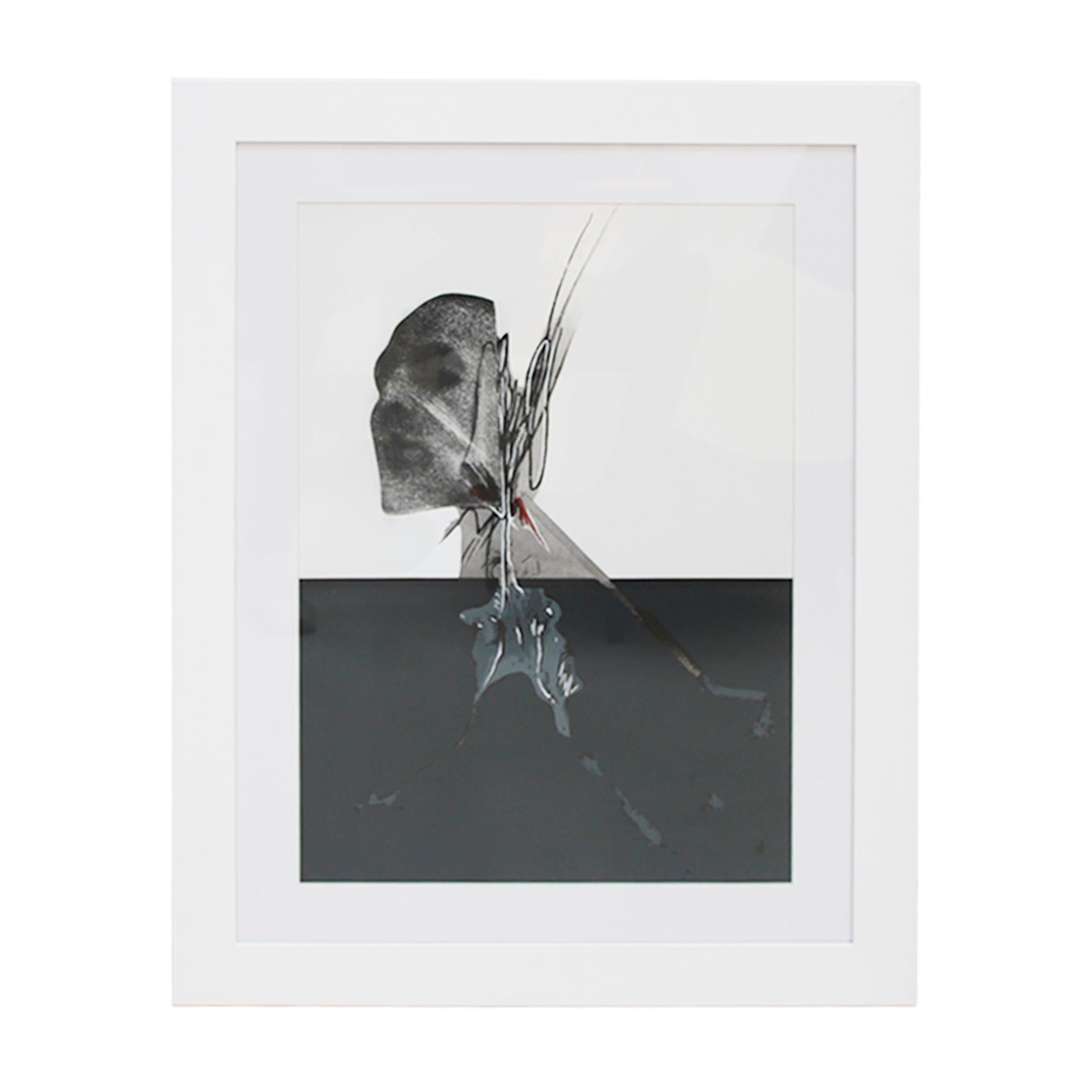 Triptychon von Dario Villalba Spanisch Zeitgenössischer Lithographiedruck im Angebot 5