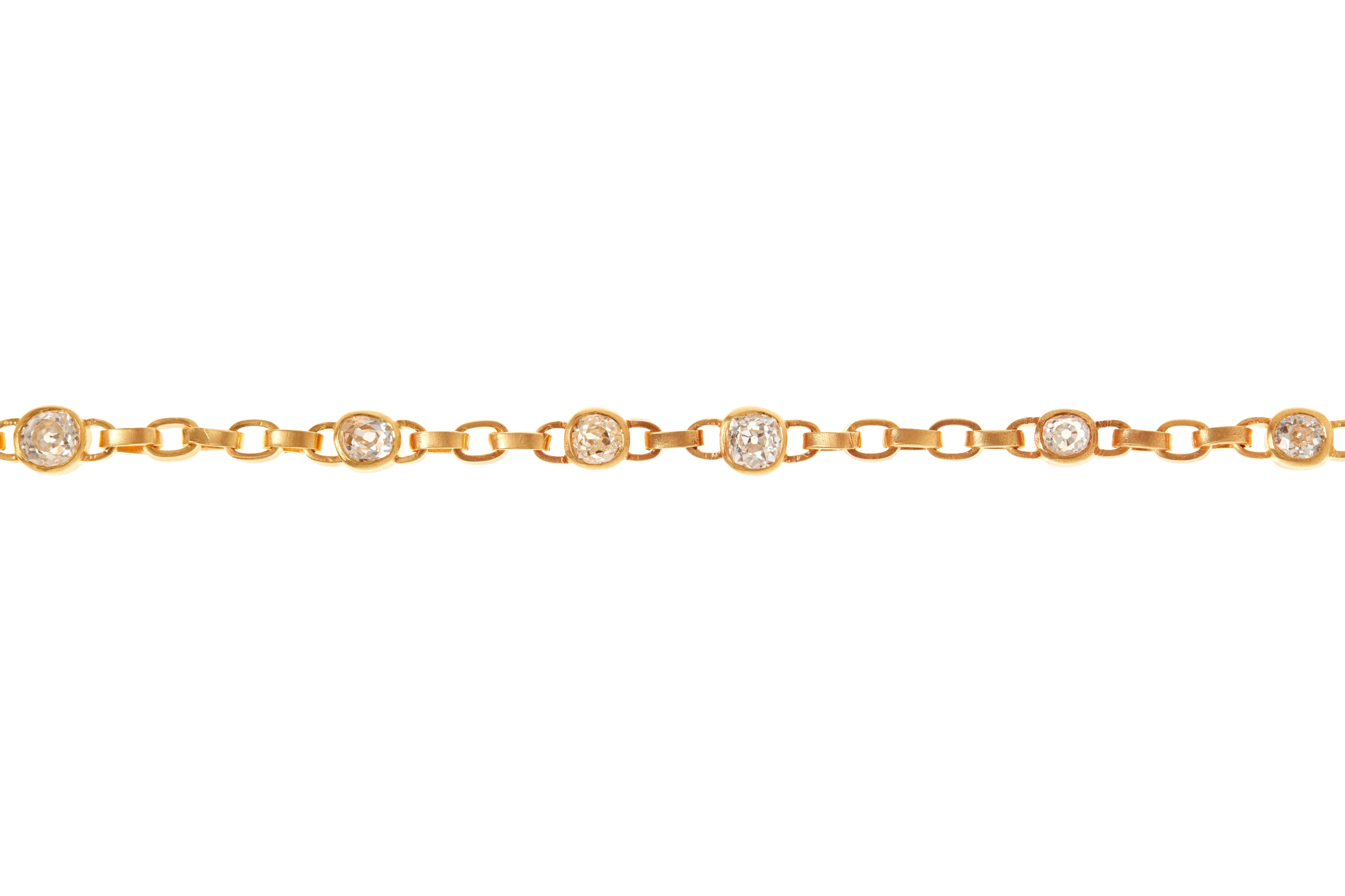 Darius Jewels: Signature Chain mit Diamanten (Zeitgenössisch) im Angebot