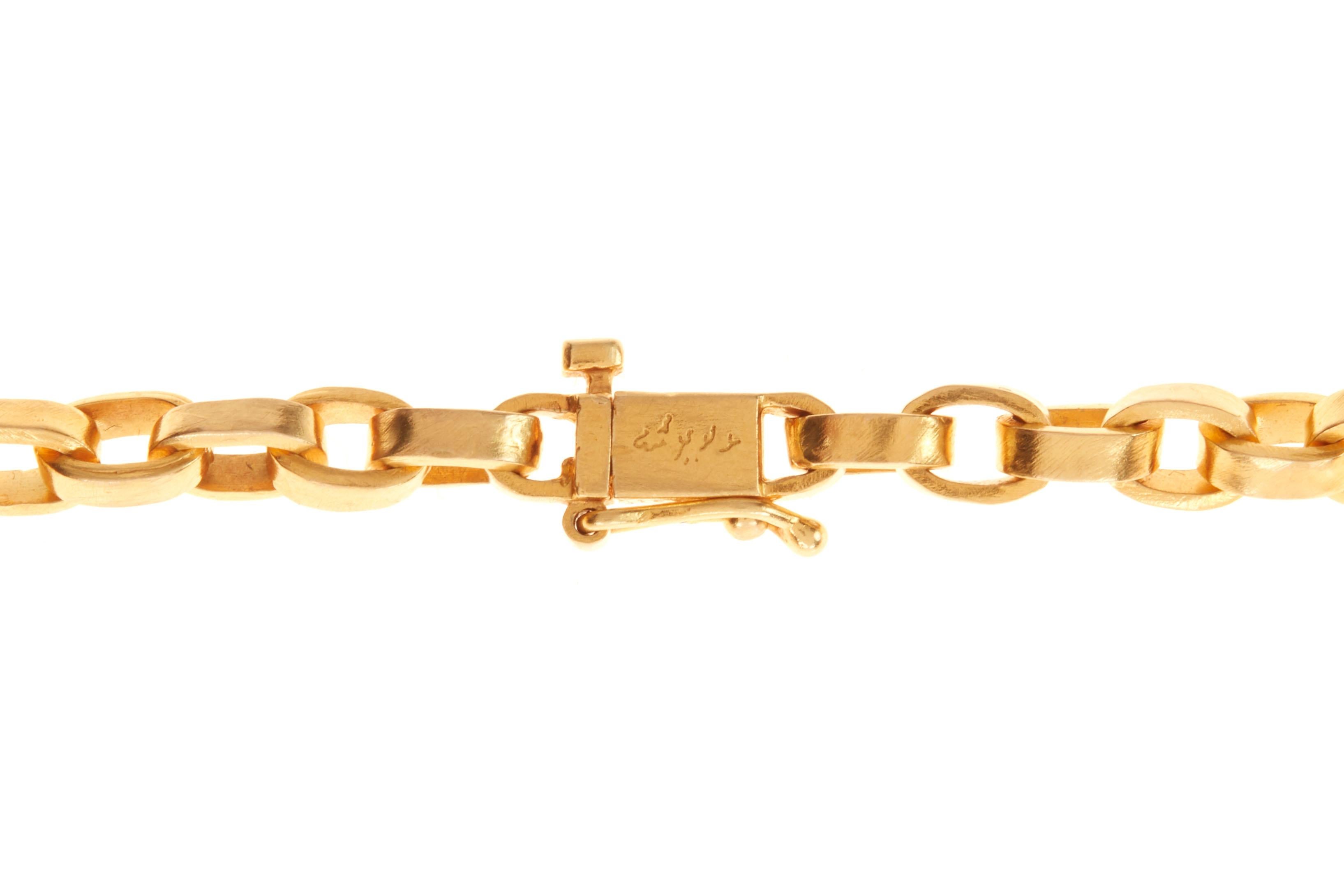 Darius Jewels: Signature Chain mit Diamanten (Alteuropäischer Brillantschliff) im Angebot