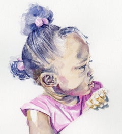 Read the Signs 2020 Part 1, Watercolor on Arches Paper, 12x12