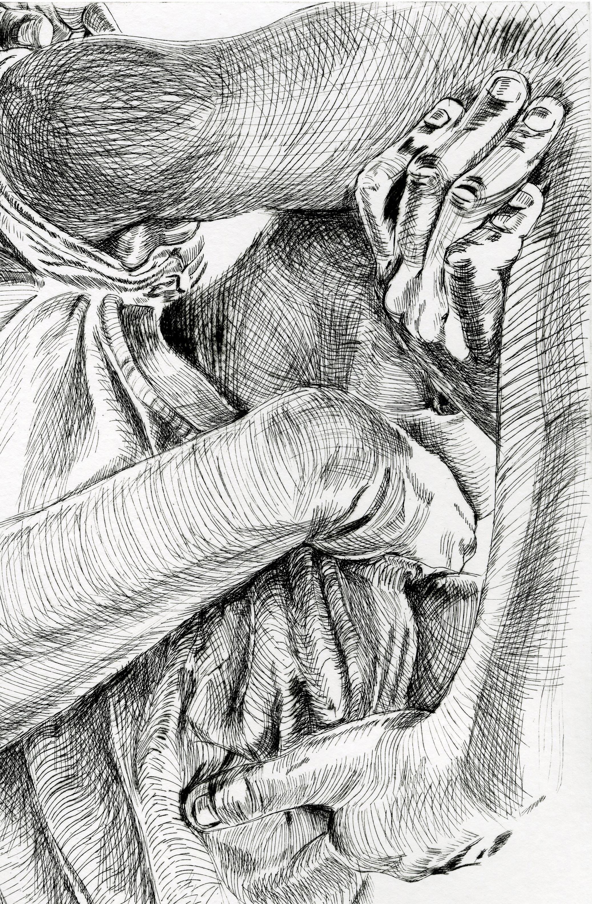 Nackte Arme (Die Praxis #1) (Zeitgenössisch), Print, von Darius Steward