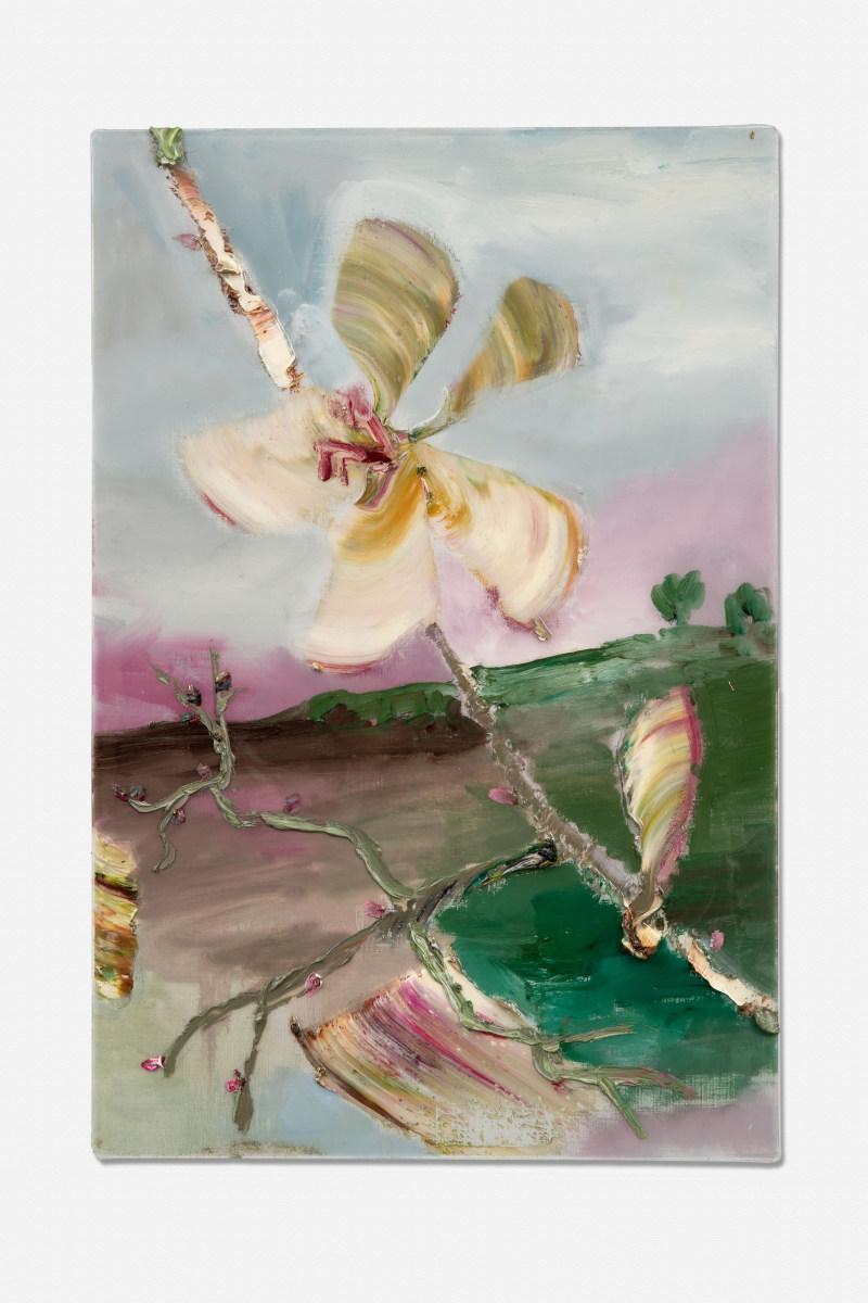 Darius Yektai Still-Life Painting – Kirschblüte 