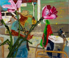 "Nicoya Street" Costa Rica, Florals