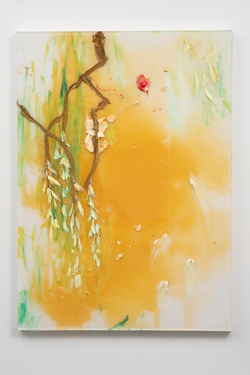 Darius Yektai Abstract Painting - The Willow
