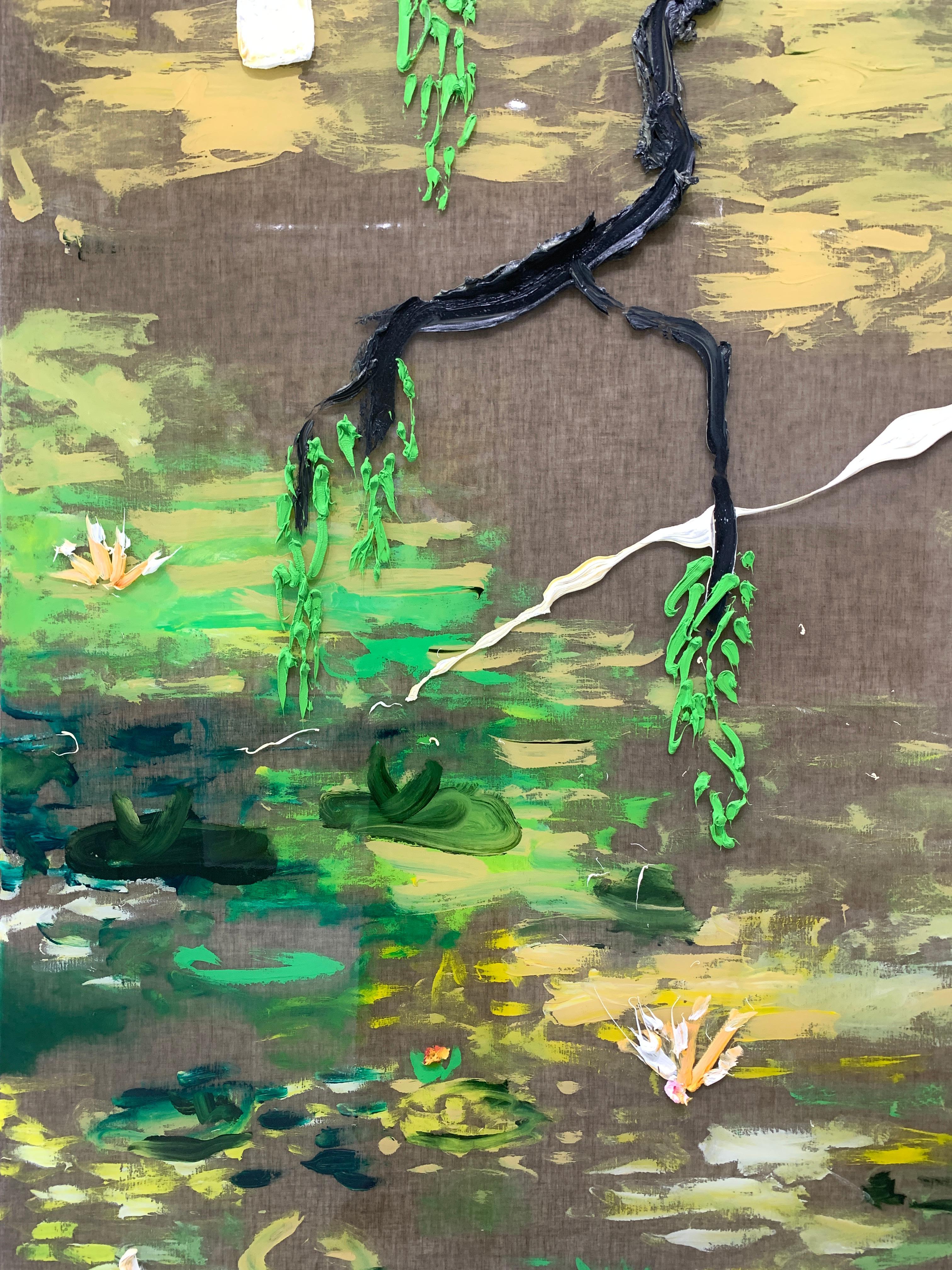 Waterlilies - Painting by Darius Yektai