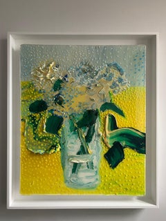 Yellow Spotted Hydrangeas