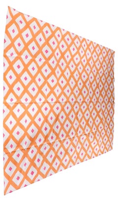 Darjeeilng Orange Dhurrie Rug by the Rug Company, circa 2018