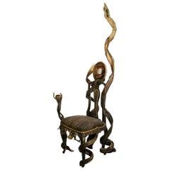 Silla Oscura y Lianes