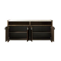 Modernes Sideboard aus dunkler Esche