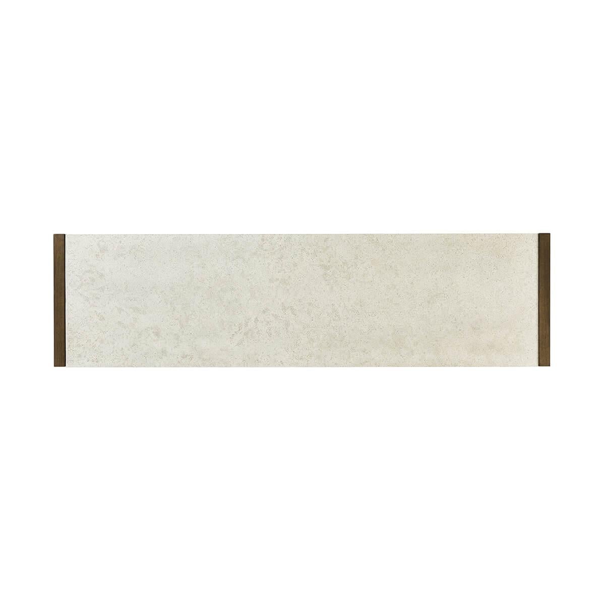 Minimalist Dark Ash Modern Sideboard For Sale
