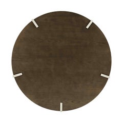 Dark Ash Round Coffee Table