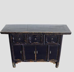 Dark Blue Altar Sideboard