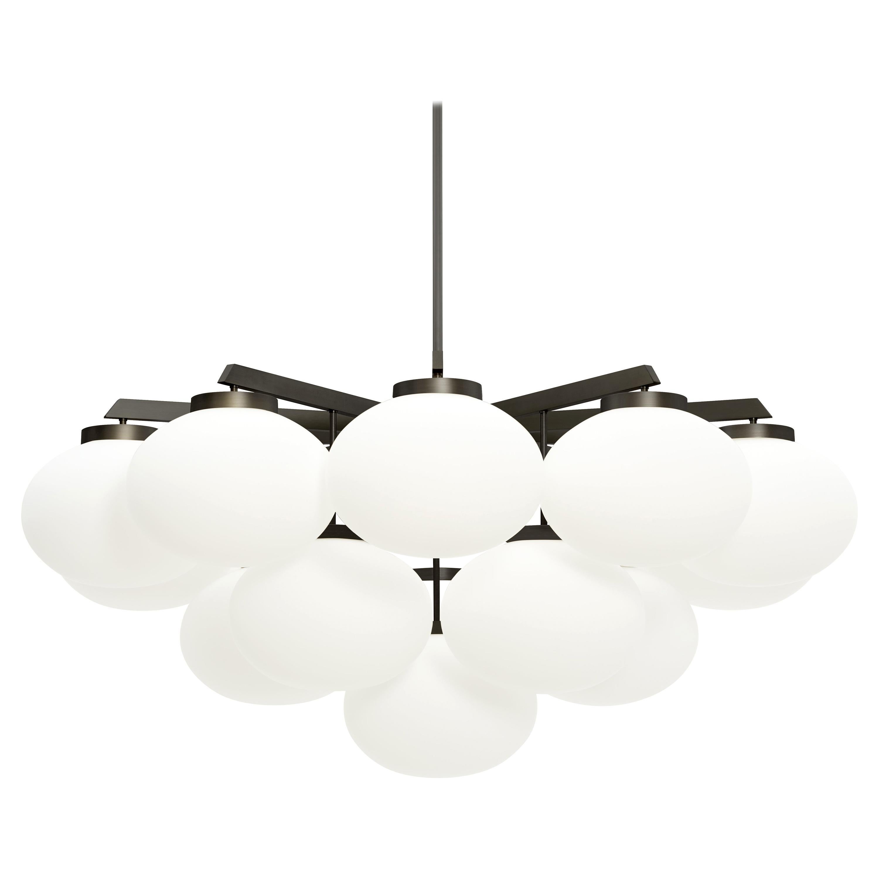 Dunkle Bronze-Pendelleuchte Cloudesley von CTO Lighting