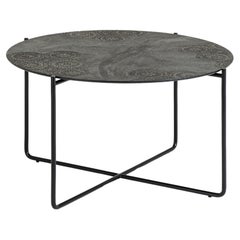 Dark Brown Geometric Isola 600 Coffee Table by Disain1971