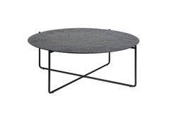 Dark Brown Geometric Isola 800 Coffee Table by Disain1971