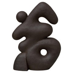Dark Brown Hermes Sculpture by Common Body