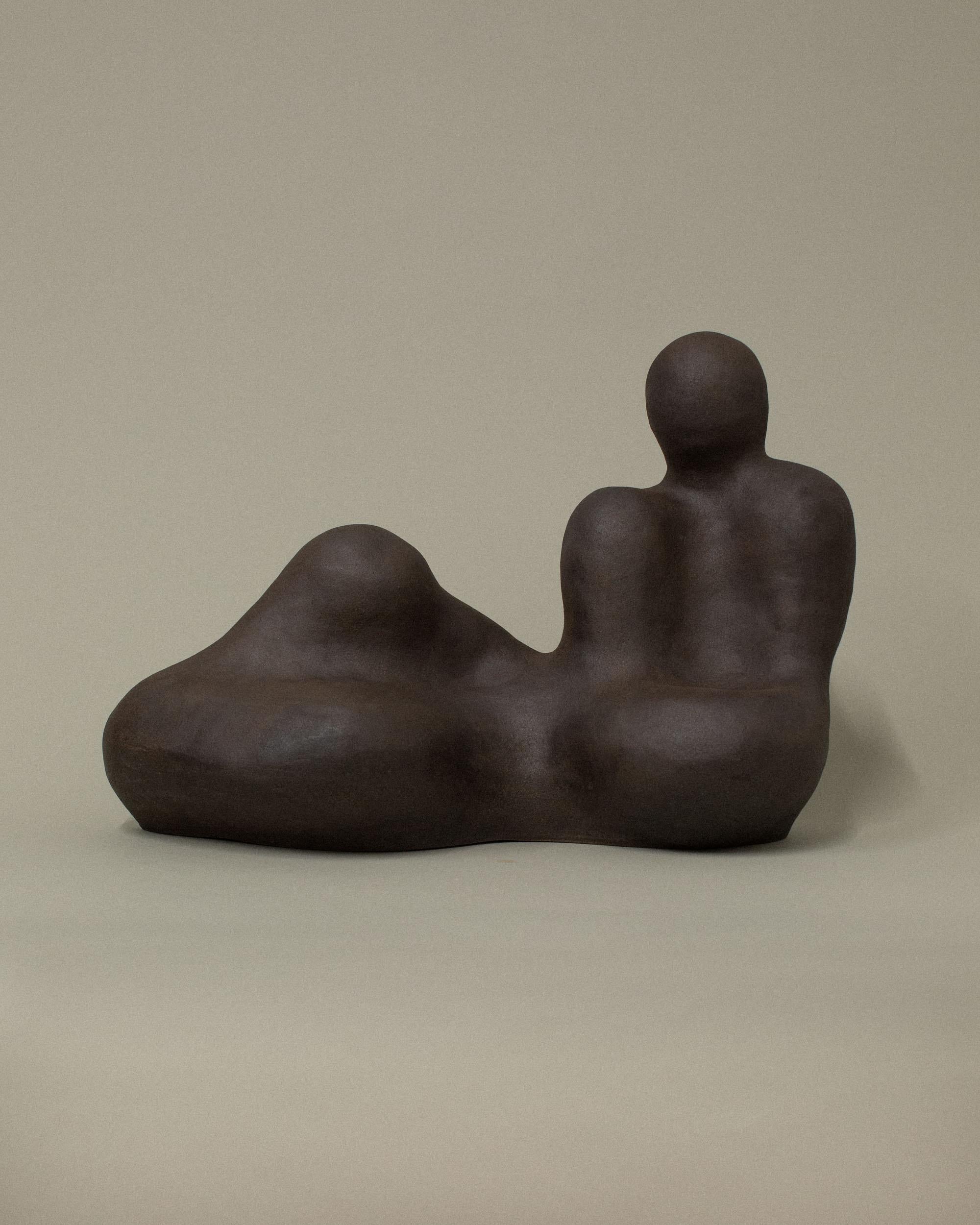 Dark Brown OM Sculpture by Common Body
Dimensions: W 38 x D 31 x H 59 cm
Materials: Dark Brown Stoneware

Common body is a sculpture and interior object studio founded by nathaniel kyung smith, an artist whose passion lies in the intersection of art