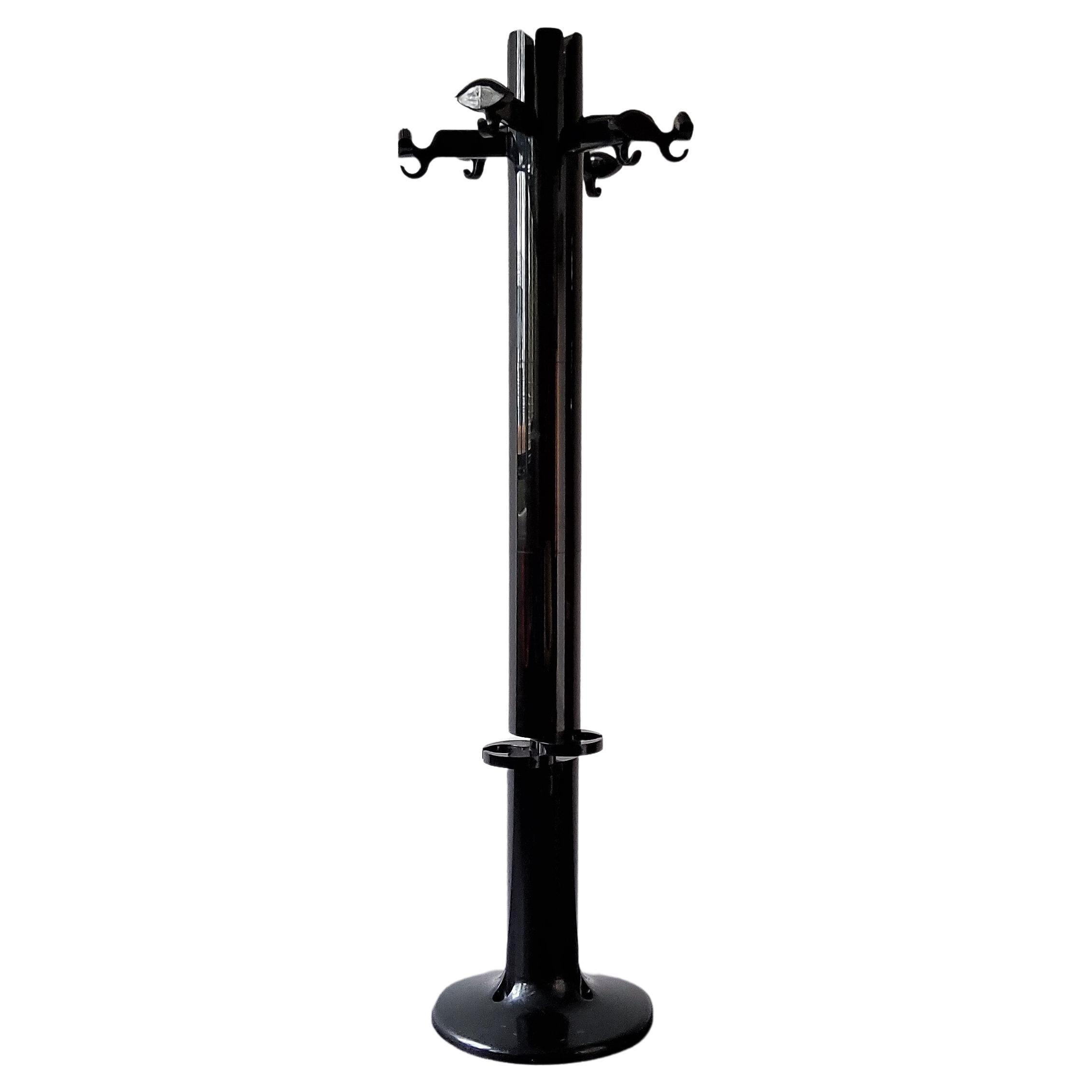 Black 'Planta' Coat Stand by Giancarlo Piretti for Anonima Castelli, Italy For Sale