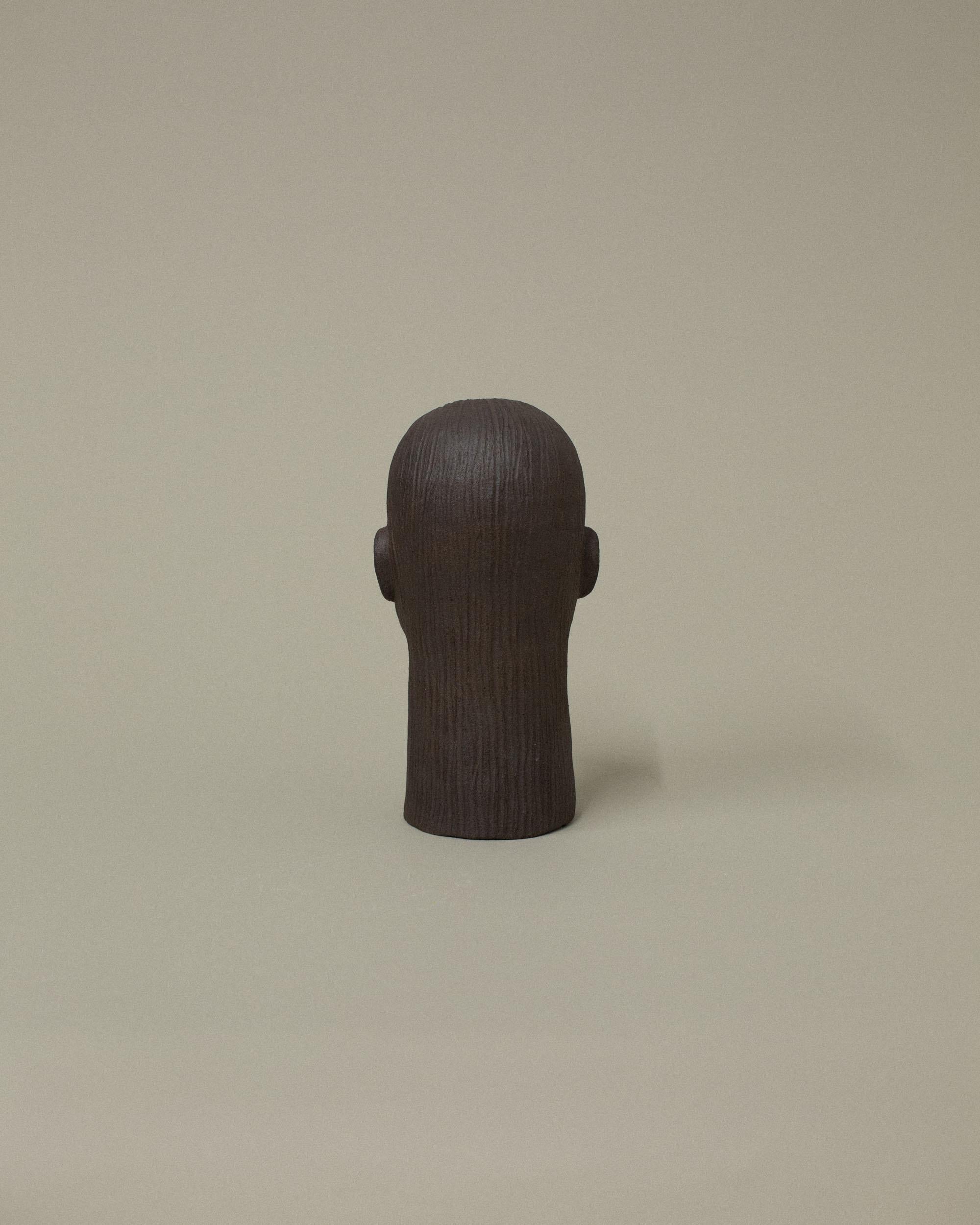 Dark Brown Poise Sculpture by Common Body In New Condition For Sale In Geneve, CH