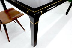 Tavolo da pranzo con piano in vetro Wood Wood, due tavole estensibili.