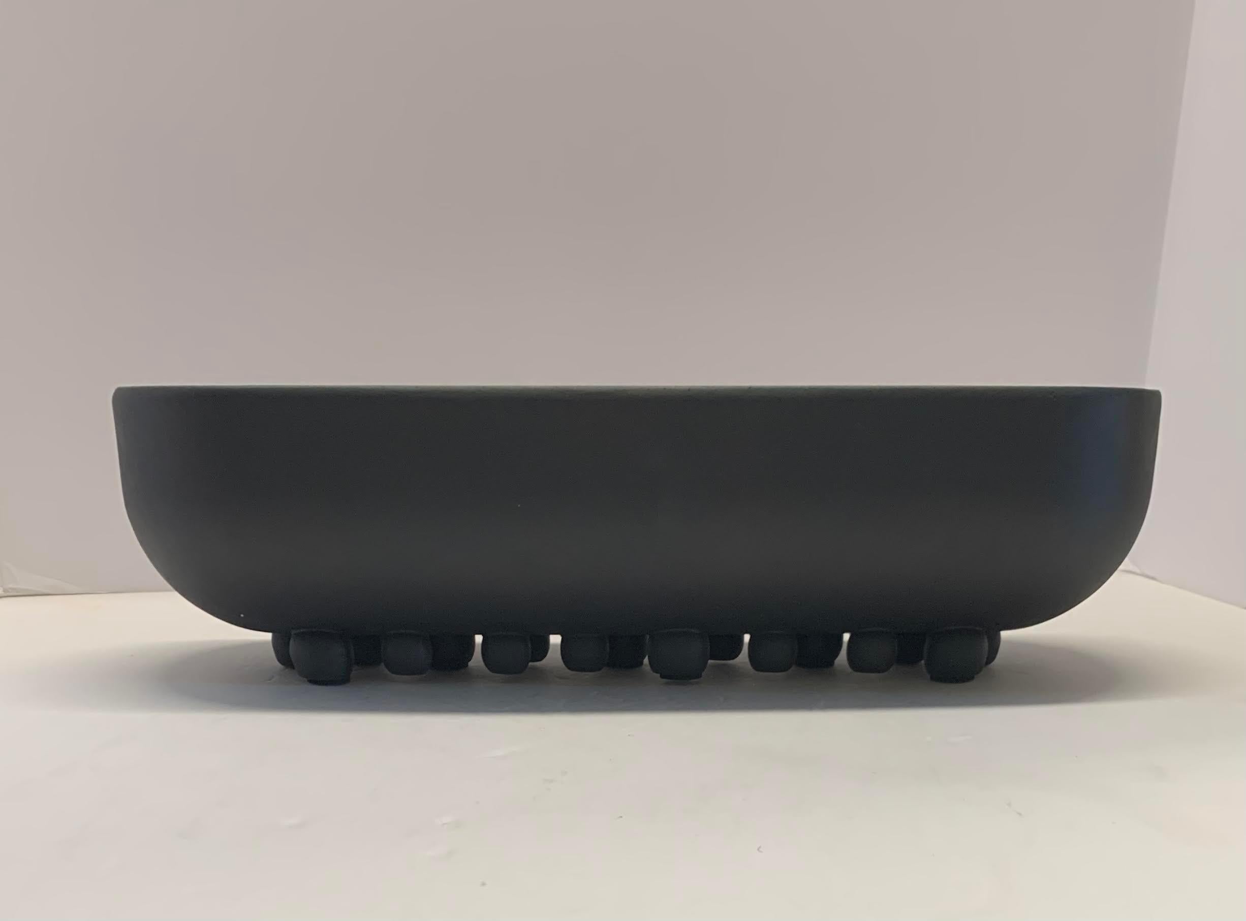 Chinese Dark Coffee Color Danish Design Mini Oval Multi Leg Tray, China, Contemporary For Sale
