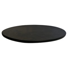 Dark Coffee Color Large Footed Platter, China, Contemporary