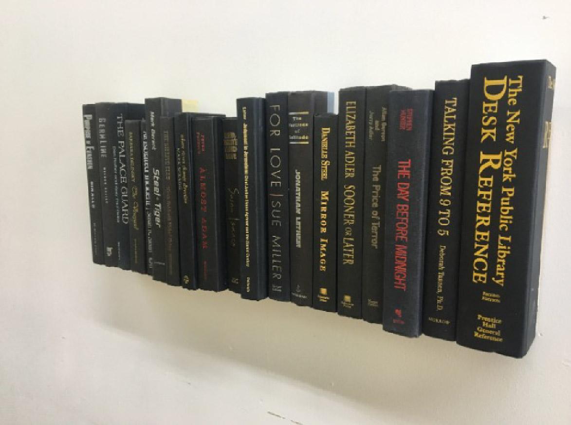 Realizzato con veri libri tagliati. Decora le pareti o gli scaffali con libri veri. È ideale per gli sfondi di Zoom call, per gli oggetti di scena per il cinema o il teatro o per darti un aspetto elegante come quello che ti senti. 

Sono fatti per