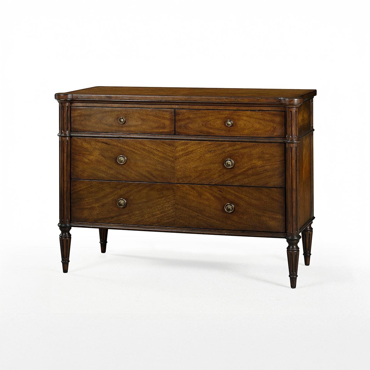 Commode francese scuro Luigi XVI in vendita 4