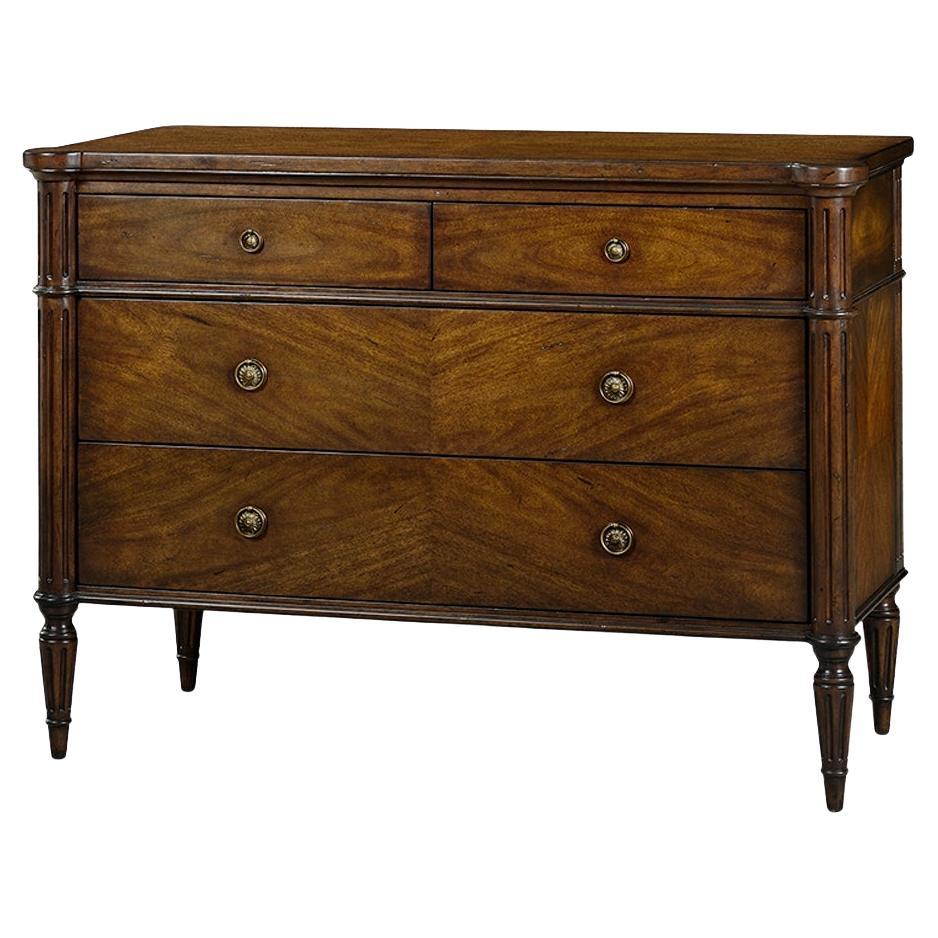 Commode francese scuro Luigi XVI