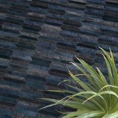 Dark Gray Olio Customizable Cowhide and Viscose Area Floor Rug X-Large