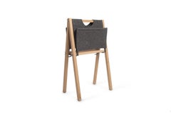 Dark Gray Stan Magazine Rack by Studio Pin