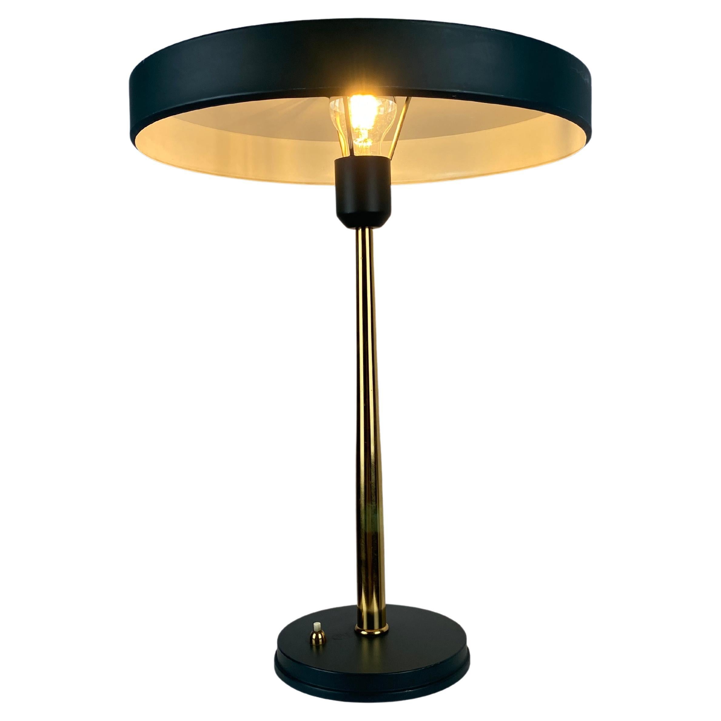 1 of 8 Brown and Gold Table Lamp Timor 69 by Louis Kalff for Philips, 1970  For Sale at 1stDibs