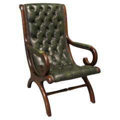 Dark Green Chesterfield Easy Chair A Timeless elegant classic