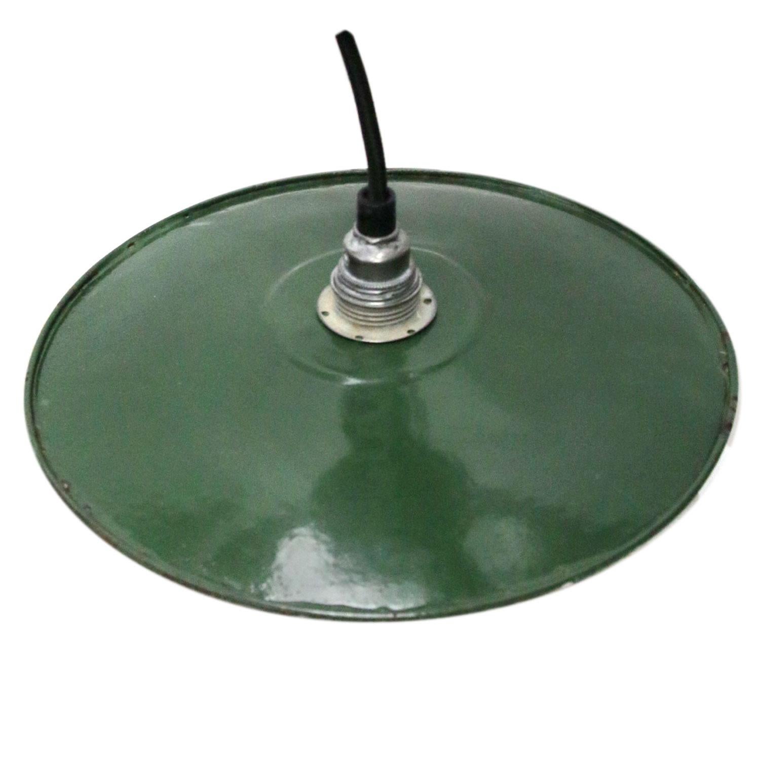 dark green pendant light