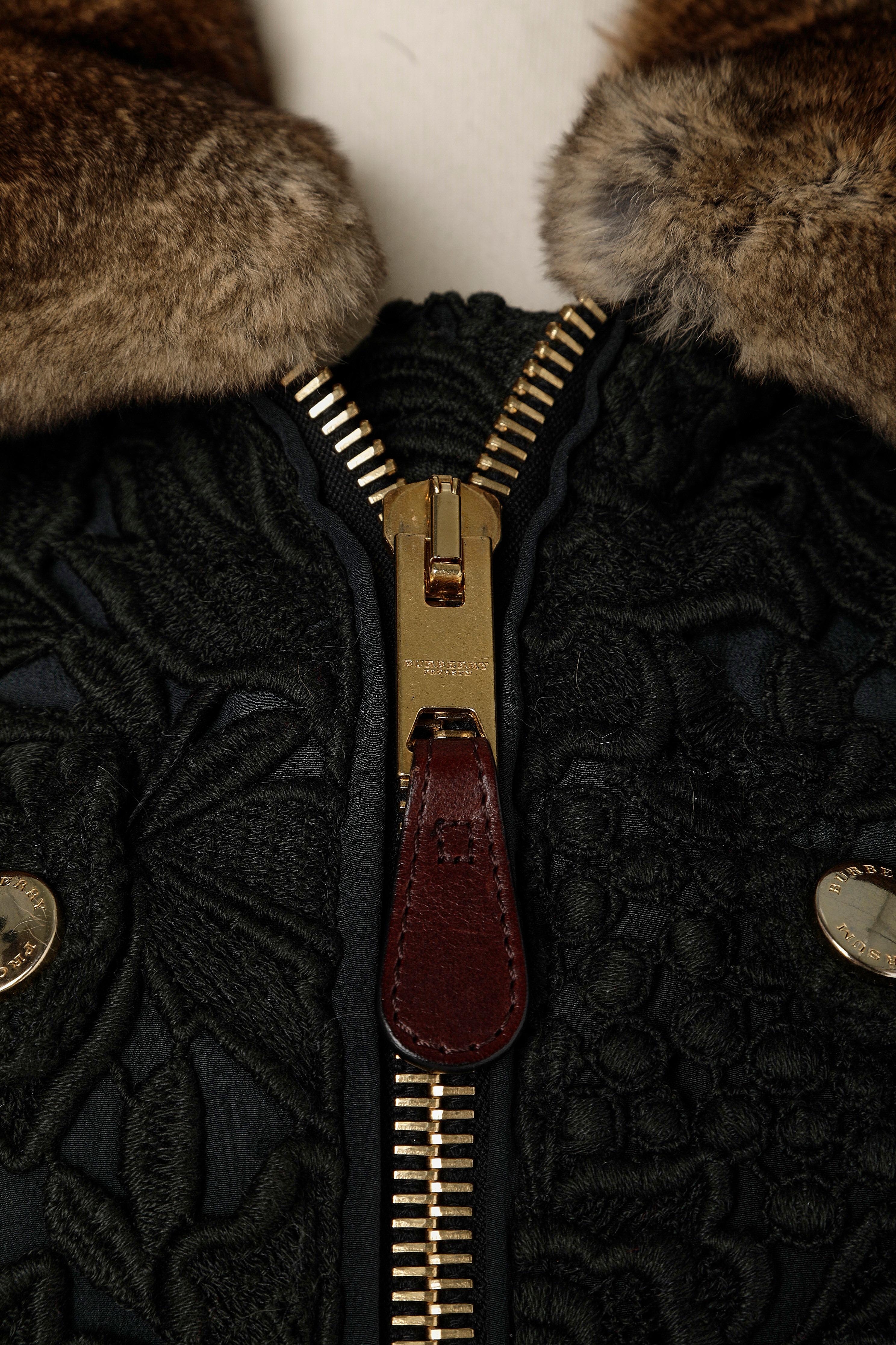 burberry prorsum shearling jacket