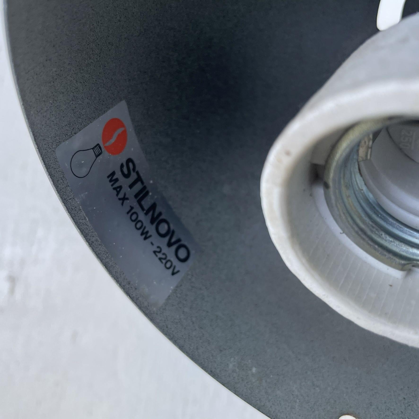 Lampada verde scuro con tre spot di Stilnovo di Gae Aulenti in vendita 7