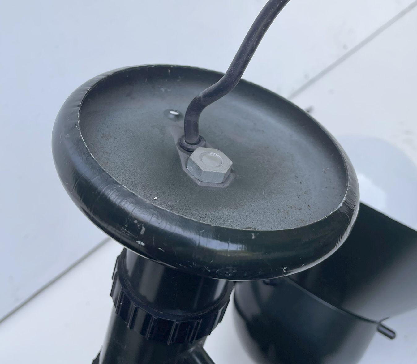 Lampada verde scuro con tre spot di Stilnovo di Gae Aulenti in vendita 10