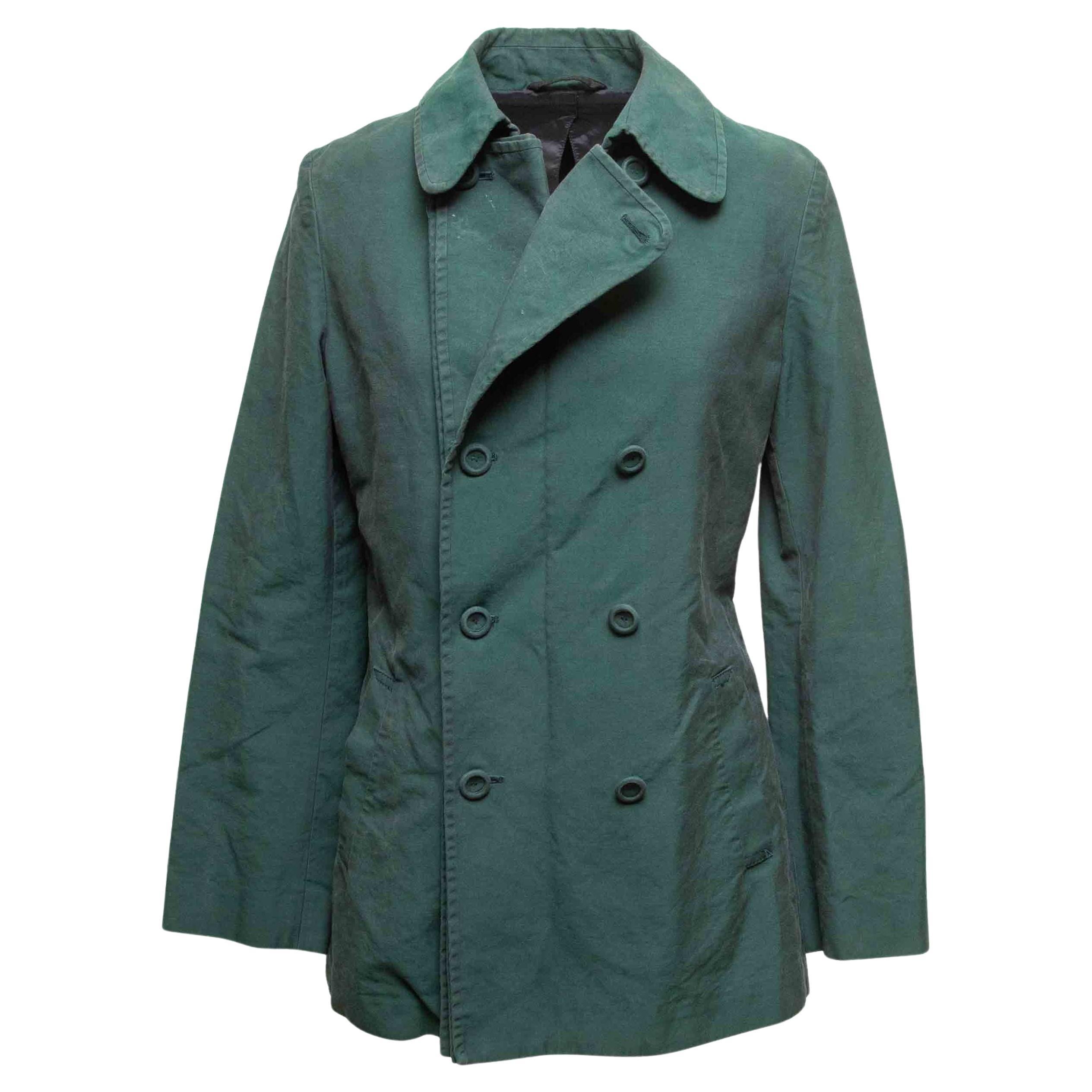 Manteau en coton à double boutonnage Greene & Greene Taille IT 42