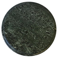 Used Dark Green Marble Lazy Susan