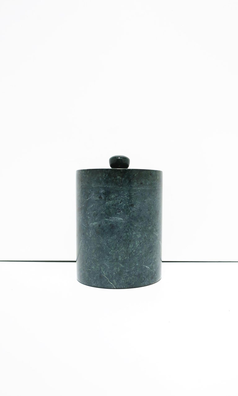 Dark Green Marble Box For Sale at 1stDibs