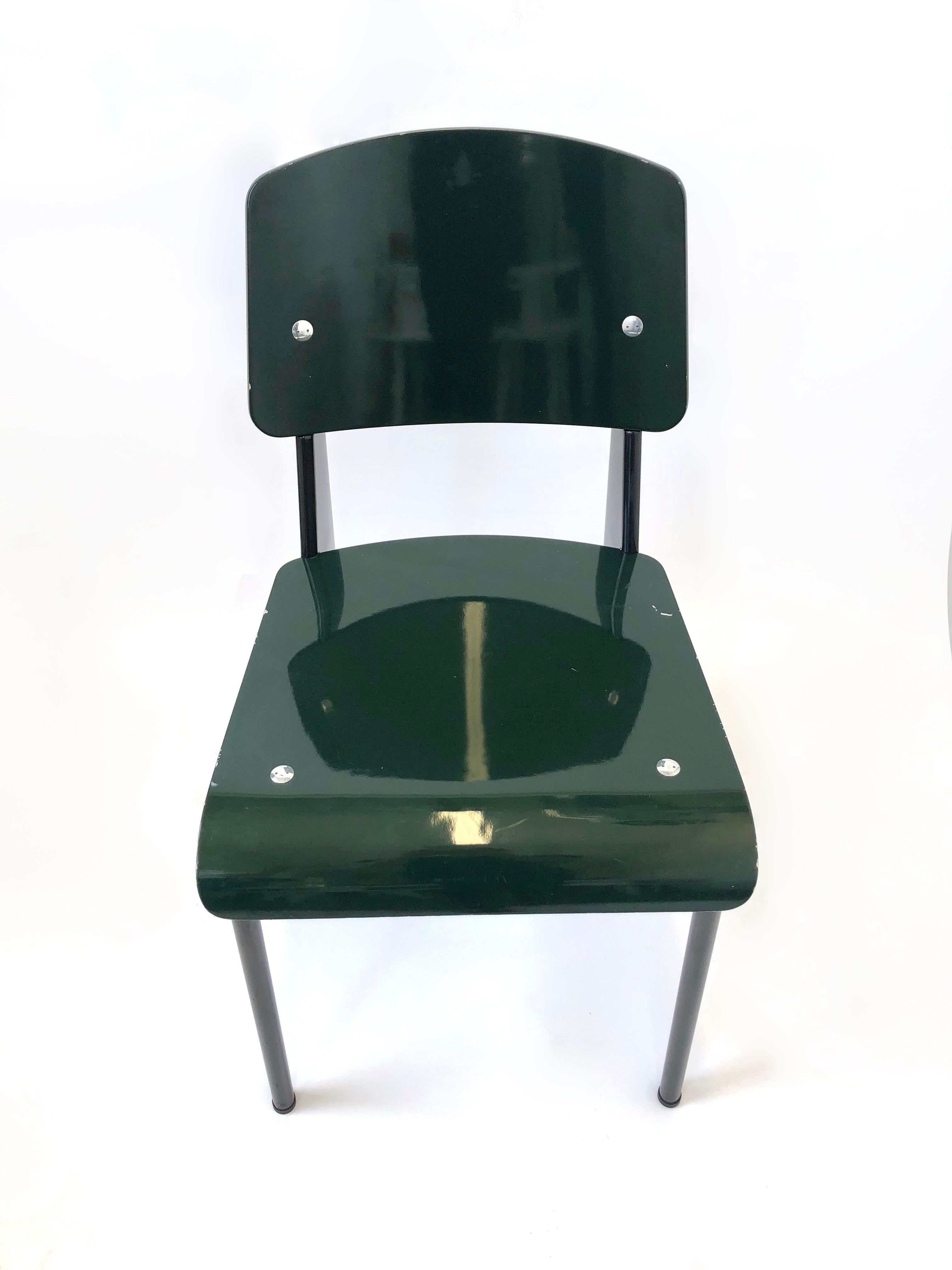 vitra green chair