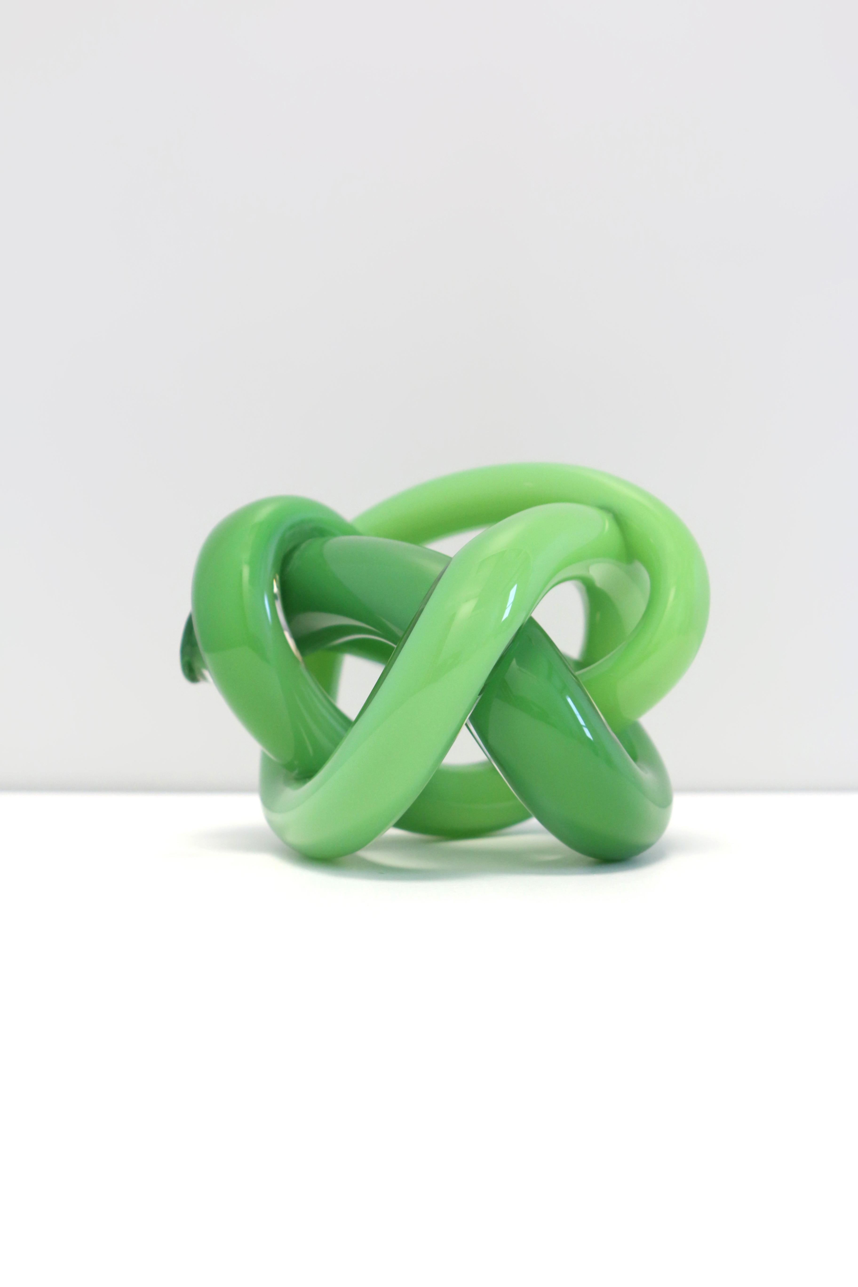 Modern Dark Green Wrap Sculpture by SkLO For Sale