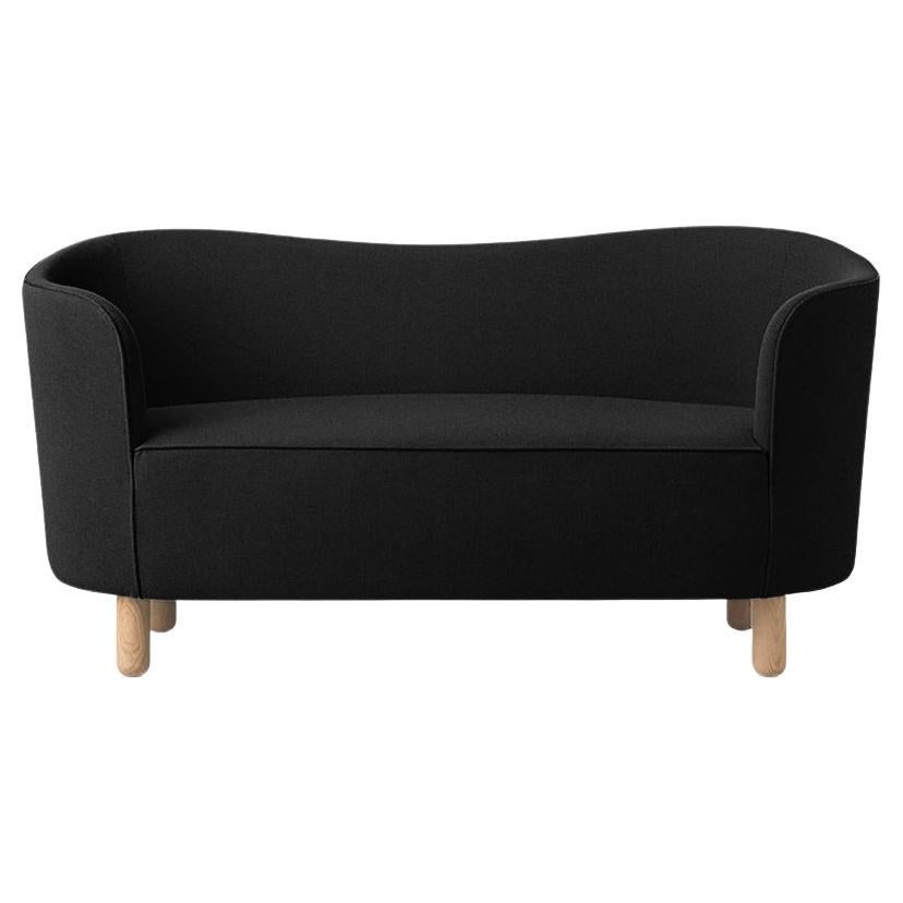 Dark Grey and Natural Oak Raf Simons Vidar 3 Mingle Sofa by Lassen For Sale