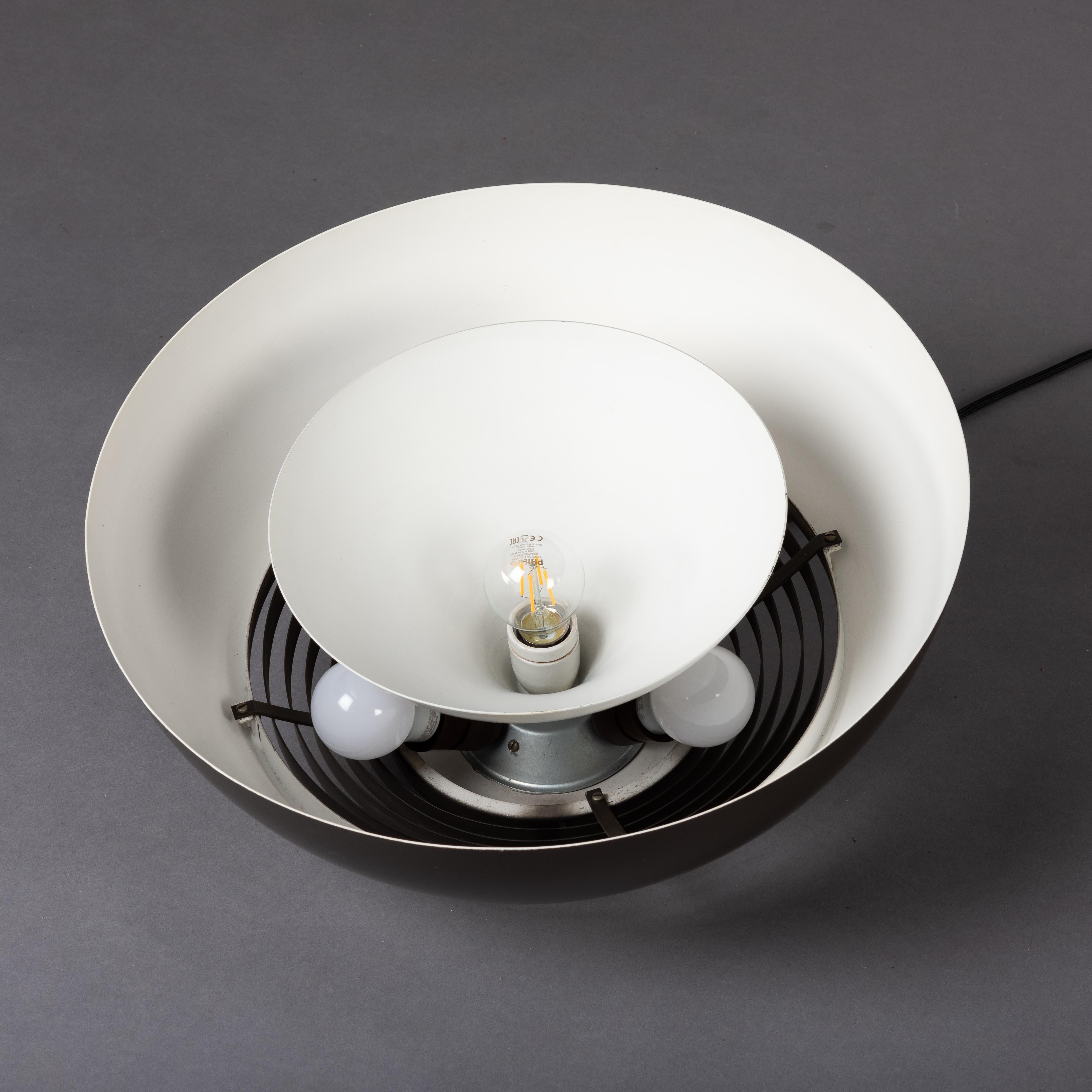 Mid-20th Century Dark Grey Arne Jacobsen Lamp by Arne Jacobsen for Louis Poulsen, 1970s For Sale