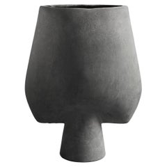 Dark Grey Big Sphere Vase Square by 101 Copenhagen