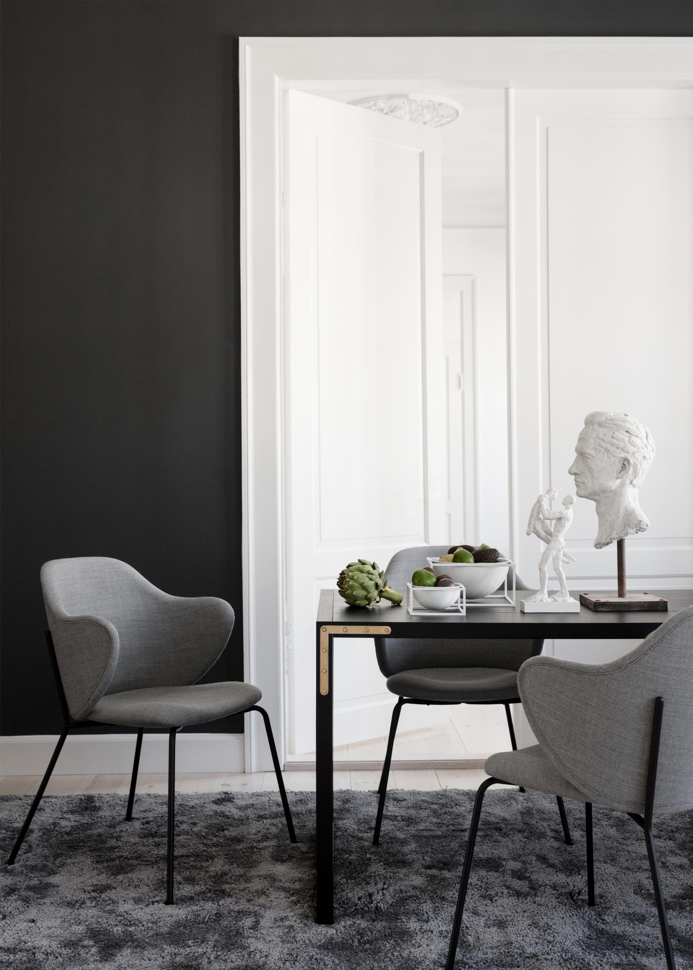Other Dark Grey Fiord Lassen Chair by Lassen For Sale