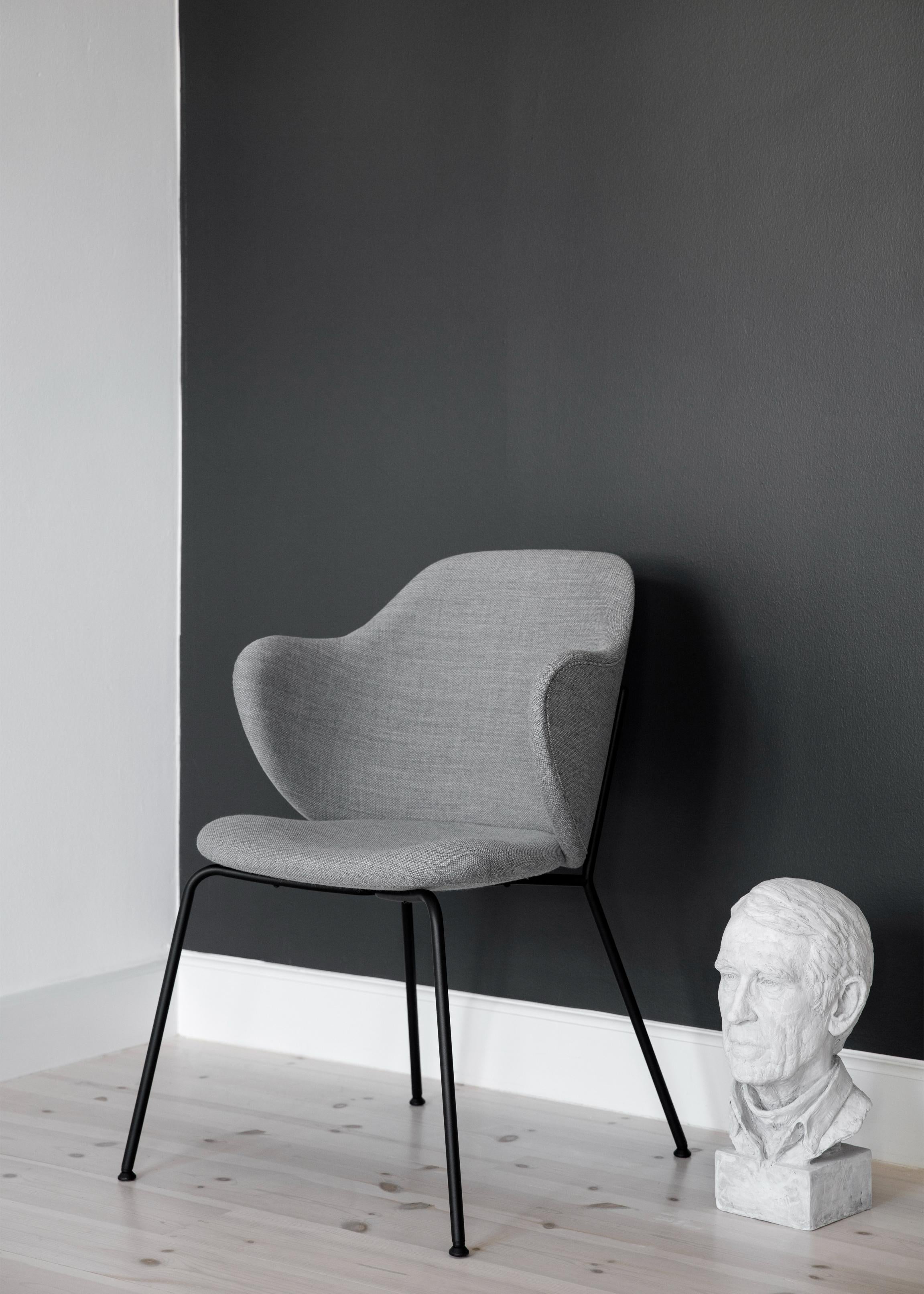 Contemporary Dark Grey Fiord Lassen Chair by Lassen For Sale