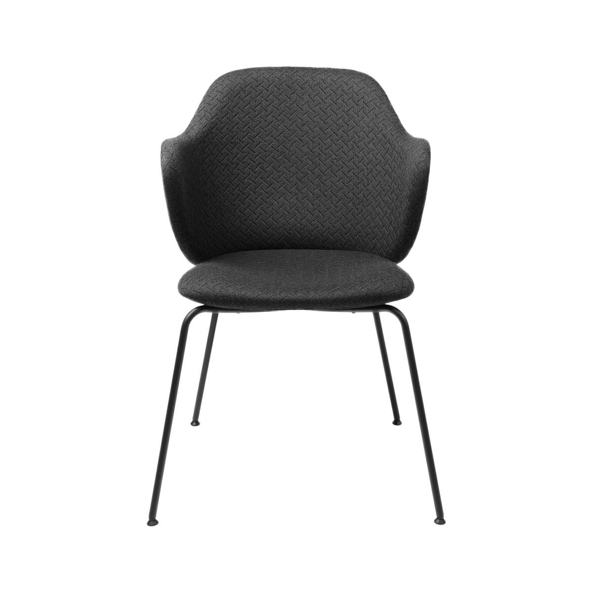 Dark grey jupiter Lassen chair by Lassen
Dimensions: W 58 x D 60 x H 88 cm 
Materials: Textile

The Lassen chair by Flemming Lassen, Magnus Sangild and Marianne Viktor was launched in 2018 as an ode to Flemming Lassen’s uncompromising approach